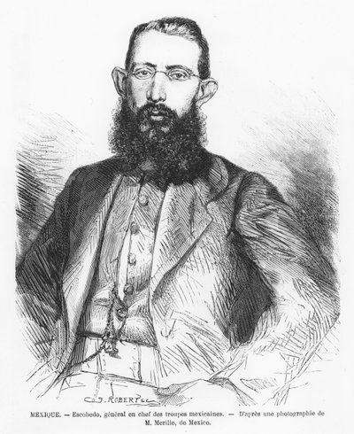 Mariano Escobedo by French School